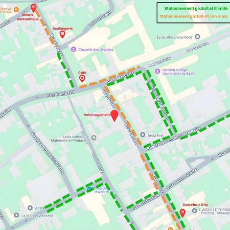 Le Bleu Omer - Jacuzzi Non Dispo & Netflix - Terrasse Privee I Coeur De & Transports - Ideal Famille - Speciale Апартаменты *