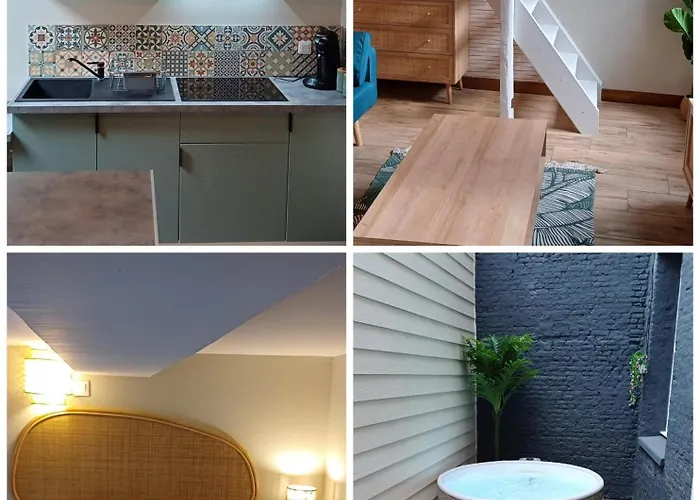 Le Bleu Omer - Jacuzzi & Netflix - Terrasse Privee I Coeur De & Transports - Ideal Famille - Speciale Saint-Omer (Pas-de-Calais)