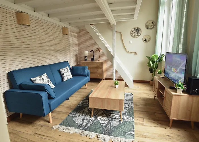 Le Bleu Omer - Jacuzzi & Netflix - Terrasse Privee I Coeur De & Transports - Ideal Famille - Speciale Saint-Omer (Pas-de-Calais)
