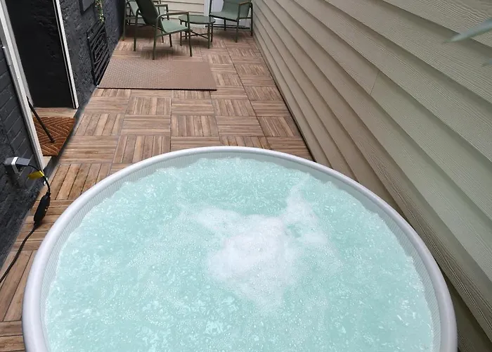 Lägenhet Le Bleu Omer - Jacuzzi & Netflix - Terrasse Privee I Coeur De & Transports - Ideal Famille - Speciale Saint-Omer (Pas-de-Calais)