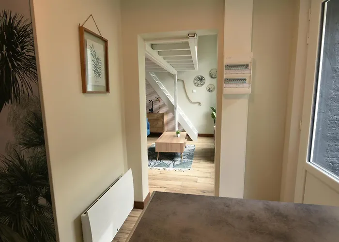 Le Bleu Omer - Jacuzzi & Netflix - Terrasse Privee I Coeur De & Transports - Ideal Famille - Speciale Lägenhet *